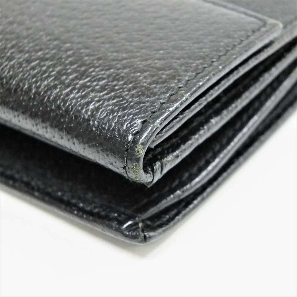 Gucci long wallet W 035 1408 2150 GUCCI leather black - Picture 9 of 10